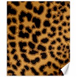 Leopard Print Spots Canvas 20  x 24 