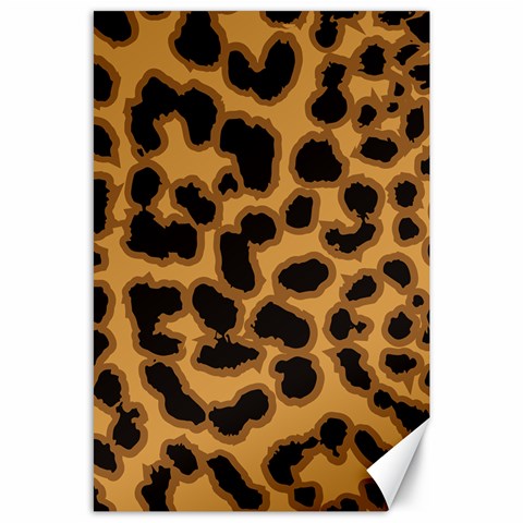 Leopard Print Spots Canvas 24  x 36  from ArtsNow.com 23.35 x34.74  Canvas - 1