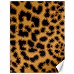 Leopard Print Spots Canvas 36  x 48 