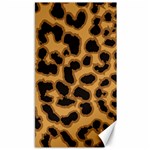 Leopard Print Spots Canvas 40  x 72 