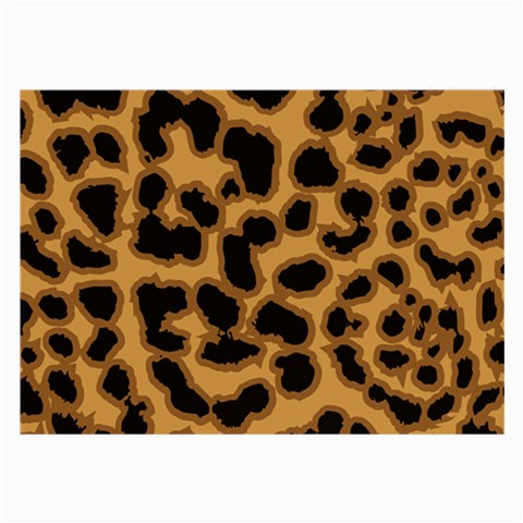 Leopard Print Spots Large Glasses Cloth from ArtsNow.com Front