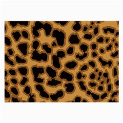 Leopard Print Spots Large Glasses Cloth (2 Sides) from ArtsNow.com Front