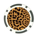 Leopard Print Spots Poker Chip Card Guard