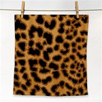 Leopard Print Spots Face Towel