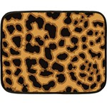 Leopard Print Spots Fleece Blanket (Mini)