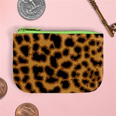 Leopard Print Spots Mini Coin Purse from ArtsNow.com Front