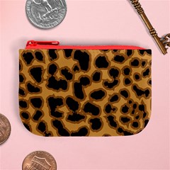 Leopard Print Spots Mini Coin Purse from ArtsNow.com Front