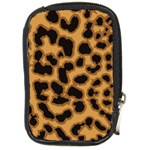 Leopard Print Spots Compact Camera Leather Case