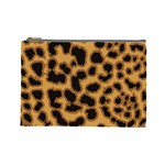 Leopard Print Spots Cosmetic Bag (Large)