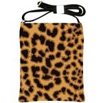 Leopard Print Spots Shoulder Sling Bag