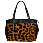 Leopard Print Spots Oversize Office Handbag