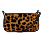 Leopard Print Spots Shoulder Clutch Bag