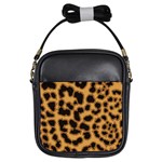 Leopard Print Spots Girls Sling Bag