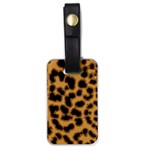 Leopard Print Spots Luggage Tag (one side)