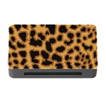 Leopard Print Spots Memory Card Reader with CF