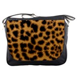 Leopard Print Spots Messenger Bag