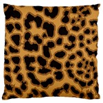 Leopard Print Spots Large Cushion Case (One Side)