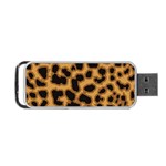 Leopard Print Spots Portable USB Flash (One Side)