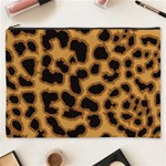 Leopard Print Spots Cosmetic Bag (XXXL)