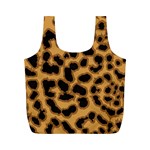 Leopard Print Spots Full Print Recycle Bag (M)