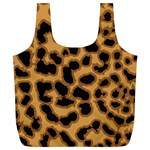 Leopard Print Spots Full Print Recycle Bag (XL)