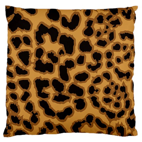 Leopard Print Spots Standard Flano Cushion Case (One Side) from ArtsNow.com Front