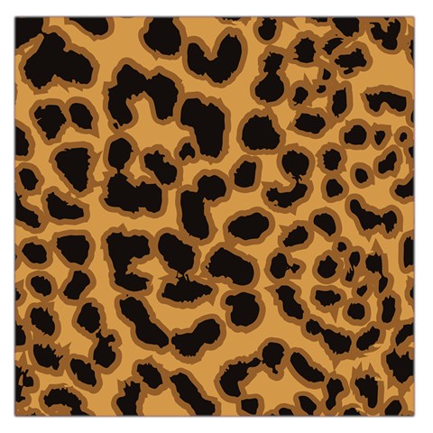 Leopard Print Spots Square Satin Scarf (36  x 36 ) from ArtsNow.com Front