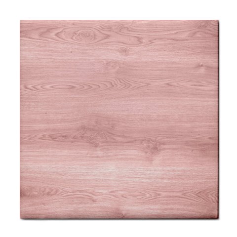 Pink Wood Tile Coaster from ArtsNow.com Front