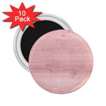 Pink Wood 2.25  Magnet (10 pack)