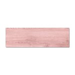 Pink Wood Sticker Bumper (10 pack)