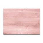 Pink Wood Sticker A4 (10 pack)