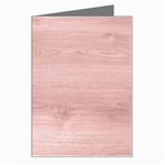 Pink Wood Greeting Card