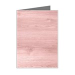 Pink Wood Mini Greeting Card