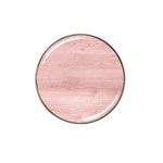 Pink Wood Hat Clip Ball Marker