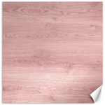 Pink Wood Canvas 12  x 12 