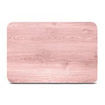 Pink Wood Plate Mat