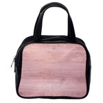 Pink Wood Classic Handbag (One Side)