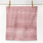 Pink Wood Face Towel