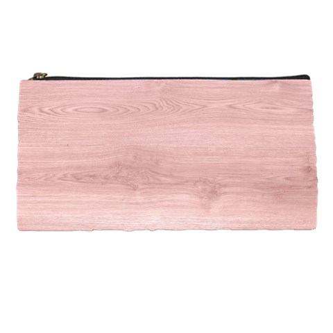 Pink Wood Pencil Case from ArtsNow.com Front