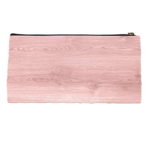 Pink Wood Pencil Case from ArtsNow.com Back