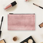 Pink Wood Cosmetic Bag (Small)