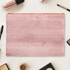 Pink Wood Cosmetic Bag (XL) from ArtsNow.com Front