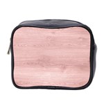 Pink Wood Mini Toiletries Bag (Two Sides)