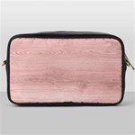 Pink Wood Toiletries Bag (One Side)