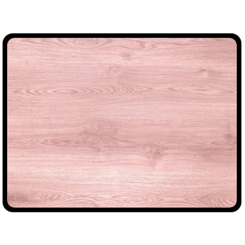 Pink Wood Fleece Blanket (Large) from ArtsNow.com 80 x60  Blanket Front