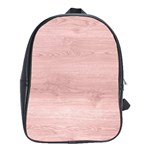 Pink Wood School Bag (XL)