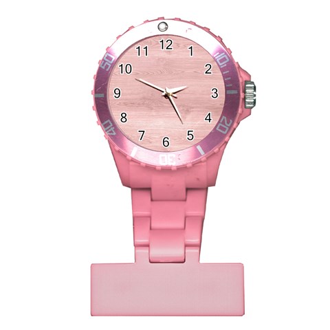 Pink Wood Plastic Nurses Watch from ArtsNow.com Front