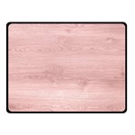 Pink Wood Double Sided Fleece Blanket (Small)