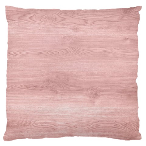 Pink Wood Large Flano Cushion Case (One Side) from ArtsNow.com Front