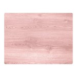 Pink Wood Double Sided Flano Blanket (Mini)